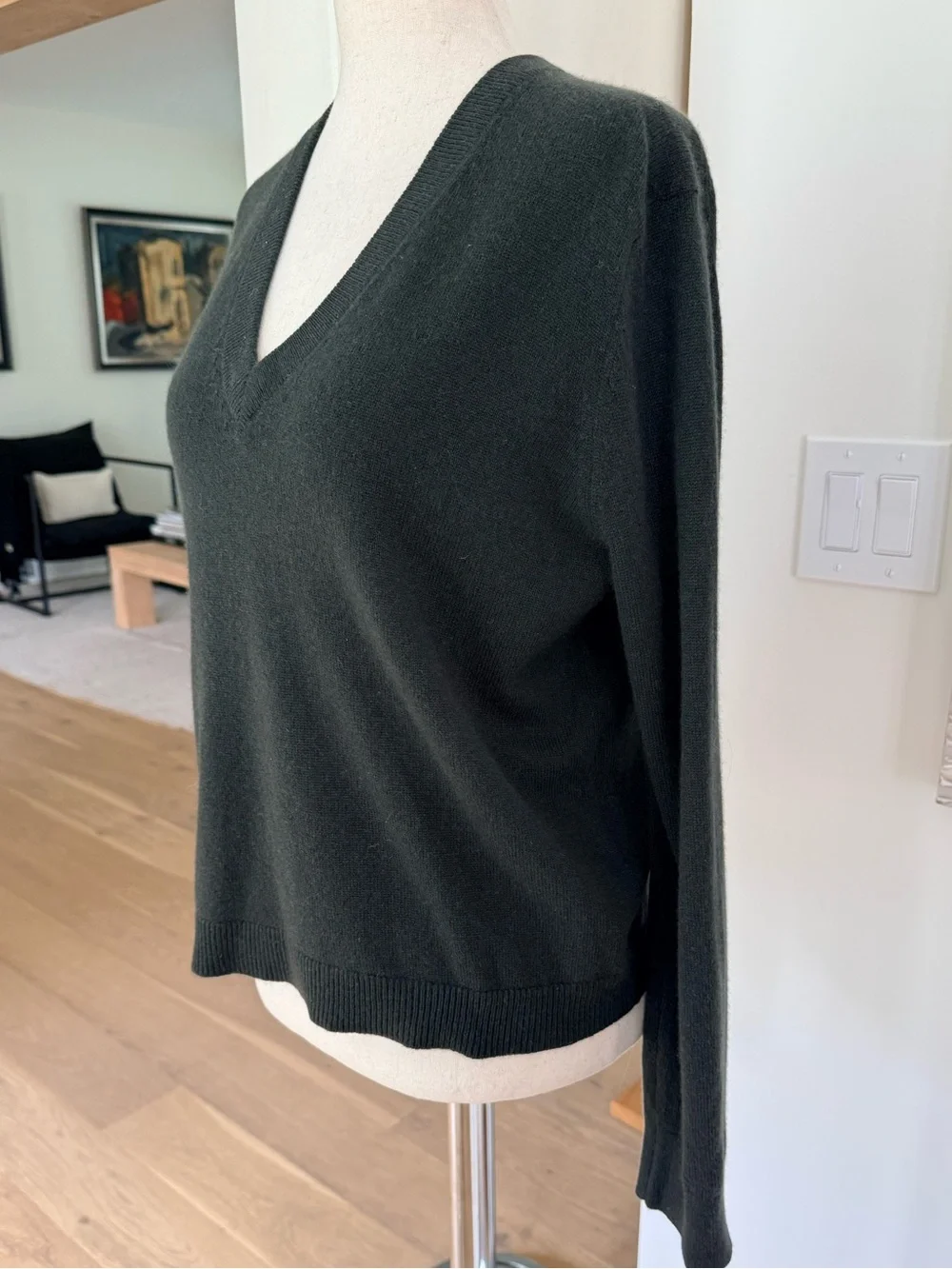 Jenni Kayne Flynn cashmere Sweater size XS in Forest